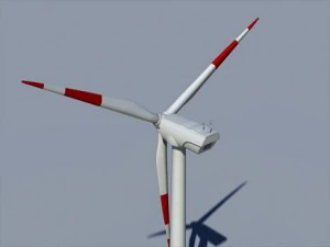 wind turbine land 3D Model
