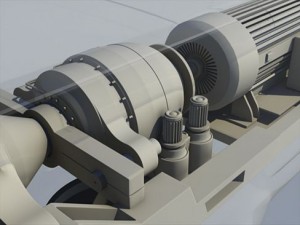 wind turbine land Modelo 3D