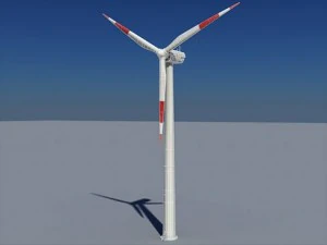 wind turbine land 3D Model