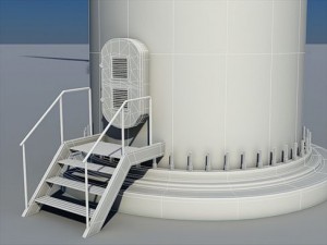 wind turbine land Modelo 3D