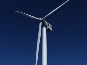 wind turbine offshore 3D-Modell
