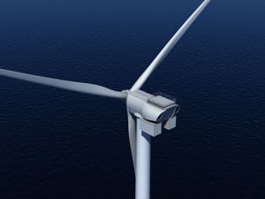 wind turbine offshore 3D-Modell