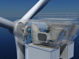 wind turbine offshore 3D-Modell