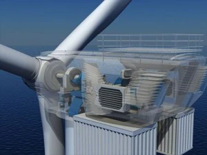 wind turbine offshore 3D Model