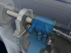 wind turbine offshore 3D Model