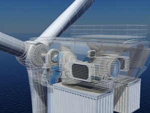 wind turbine offshore 3D-Modell