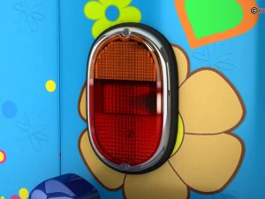 폭스바겐 타입 2 삼바 1963 히피 3D 모델