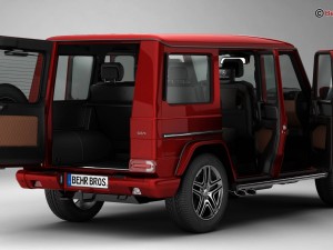 mercedes g class amg g65 2016 3D Model