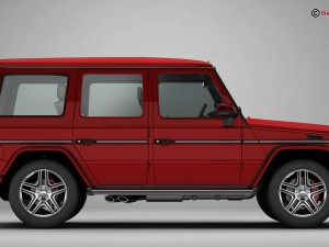 mercedes g class amg g65 2016 3D Model