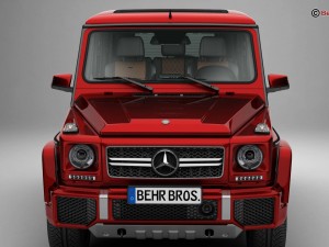 mercedes g class amg g65 2016 3D Model