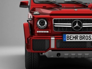mercedes g class amg g65 2016 3D Model