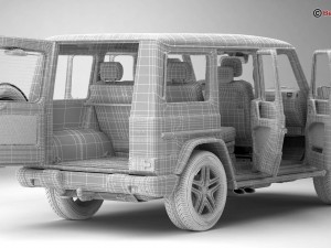 mercedes g class amg g65 2016 3D Model