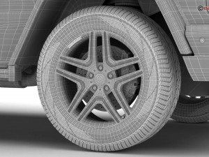 mercedes g class amg g65 2016 3D Model