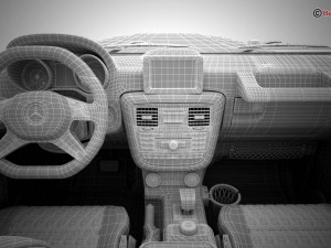 mercedes g class amg g65 2016 3D Model