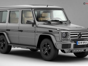 mercedes g class g500 2016 3D 모델