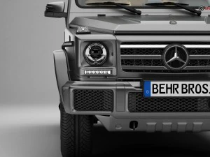 mercedes g class g500 2016 3D Model