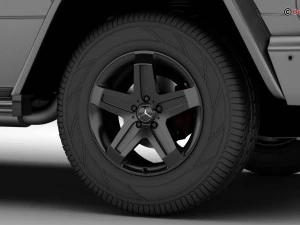 mercedes g class g500 2016 3D Model