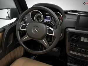 mercedes g class g500 2016 3D Model