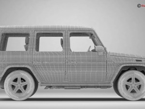 mercedes g class g500 2016 3D 모델
