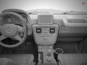 mercedes g class g500 2016 3D 모델