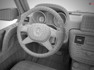 mercedes g class g500 2016 3D 모델