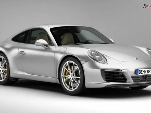 porsche 911 carrera 2017 3D Model