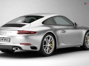 porsche 911 carrera 2017 3D Модель