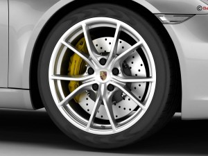 porsche 911 carrera 2017 3D Модель