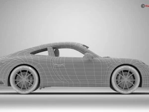 porsche 911 carrera 2017 3D Model
