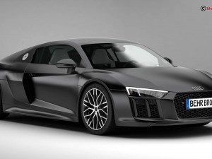 audi r8 v10 2016 3D Модель