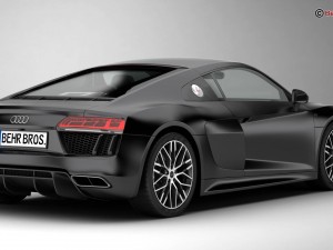 audi r8 v10 2016 3D Модель