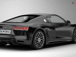 audi r8 v10 2016 3D Model
