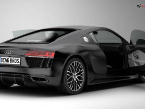 audi r8 v10 2016 3D Модель