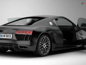 audi r8 v10 2016 3D Model