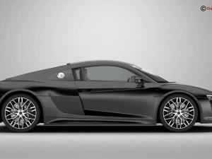 audi r8 v10 2016 3D Model