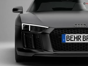 audi r8 v10 2016 3D Model