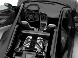 audi r8 v10 2016 3D Модель