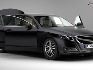 generic car luxury class 3D Model