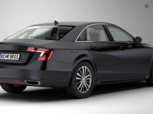 generic car luxury class 3D Model