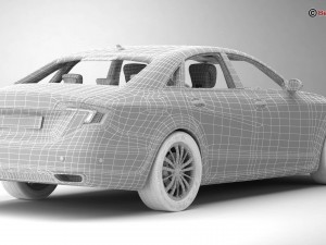 generic car luxury class 3D Model