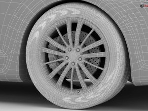 generic car luxury class 3D Model