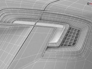 generic car luxury class 3D Model