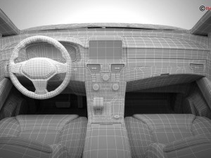 generic car luxury class 3D Model