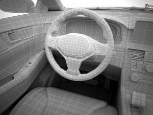 generic car luxury class 3D Model