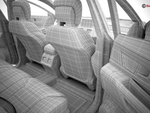 generic car luxury class 3D Model