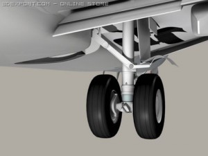 boeing 737 600 continental 3D Model