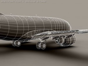 boeing 737 600 continental 3D Model