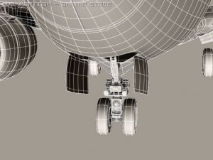 boeing 737 600 continental 3D Model