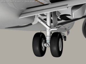 boeing 737 800 continental 3D Model