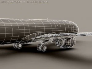 boeing 737 800 continental 3D Model